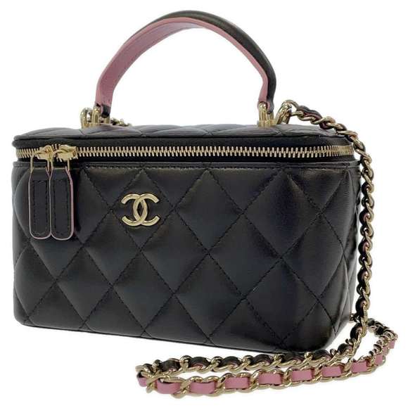 Chanel Handbags - Chanel Top Handle Vanity Chainshoulder #97096C32B